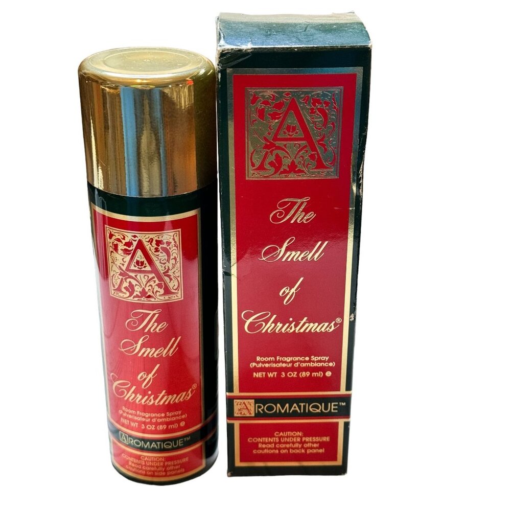 Aromatique 3oz Room Fragrance Spray "The Smell Of Christmas" Vintage Scent